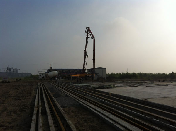 南通中遠(yuǎn)鋼結(jié)構(gòu)項(xiàng)目完成土建施工